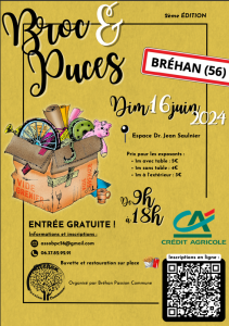 Broc & puces - 2e édition - Bréhan